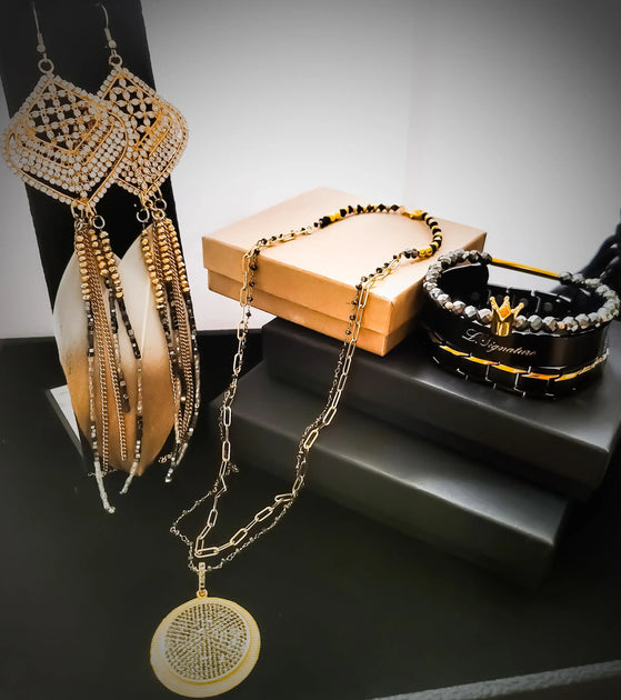 Black Diamonds Collection : Diamond Earrings, Necklaces, and Bracelets